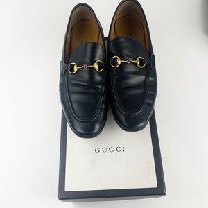 GUCCI JORDAAN LOAFERS WOMENS SIZE 38